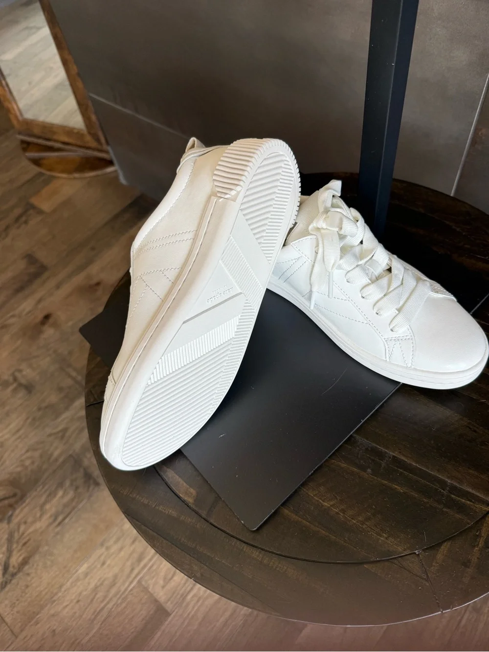 Women's Kate Spade White Casual Lace-Up Sneakers